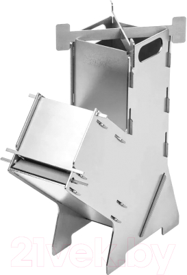 Печь-мангал Helios Складная ПМ-04 / T-HS-PM-04 - фото