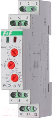 Реле времени Евроавтоматика PCS-519 / EA02.001.023 - фото
