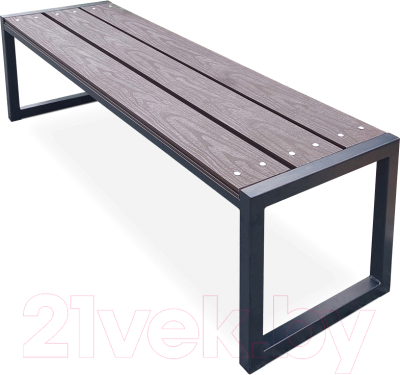 Скамья садовая СтальСнабДизайн Авеню - фото