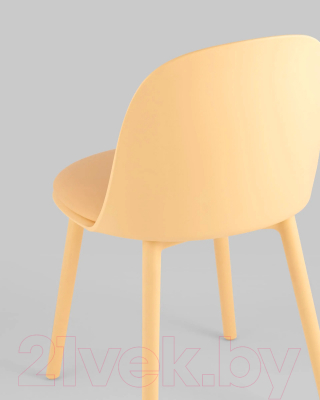 Стул Stool Group Fog с подушкой / SL-7022DP (желтый)