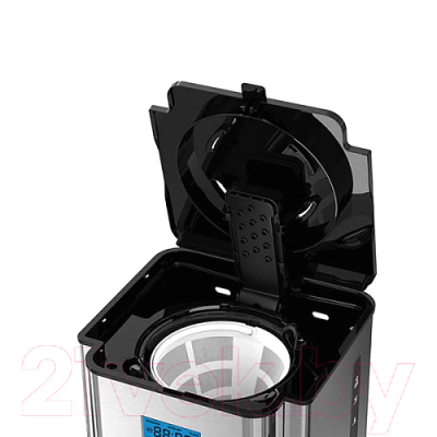 Капельная кофеварка BQ CM1004 (стальной/черный)