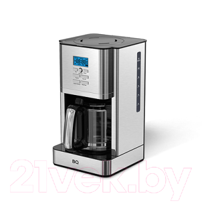 Капельная кофеварка BQ CM1004 (стальной/черный)