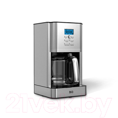 Капельная кофеварка BQ CM1004 (стальной/черный)
