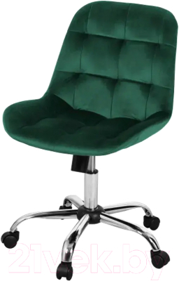 Стул офисный СоюзРегионПоставка Тоскана-лифт СРП-333 (эмаль/велюр Velluto 10 темно-зеленый) - фото