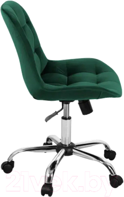 Стул офисный СоюзРегионПоставка Тоскана-лифт СРП-333 (эмаль/велюр Velluto 10 темно-зеленый)