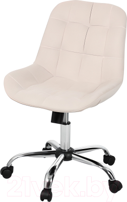 Кресло офисное СоюзРегионПоставка Тоскана-лифт СРП-333 (эмаль/велюр Velluto 2 бежевый) - фото