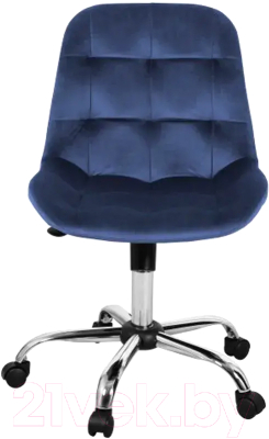 Кресло офисное СоюзРегионПоставка Тоскана-лифт СРП-333 (эмаль/велюр Velluto 25 темно-синий)
