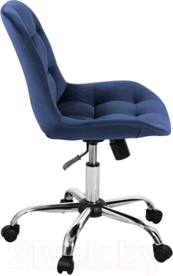 Кресло офисное СоюзРегионПоставка Тоскана-лифт СРП-333 (эмаль/велюр Velluto 25 темно-синий)