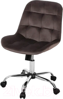 Стул офисный СоюзРегионПоставка Тоскана-лифт СРП-333 (эмаль/велюр Velluto 6 эспрессо) - фото