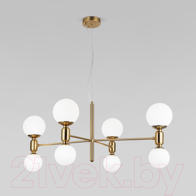 Люстра Евросвет 30182/8 (латунь)