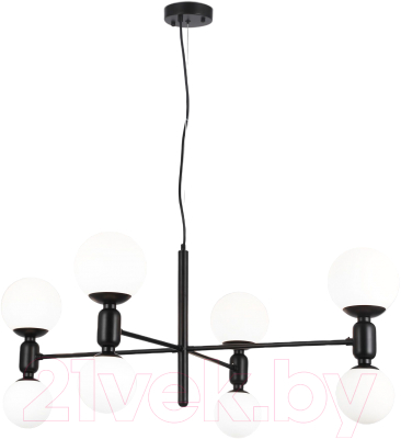 Люстра Евросвет 30182/8 (черный) - фото