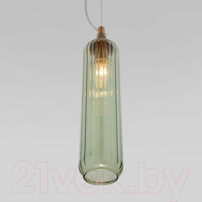 Потолочный светильник Евросвет 50252/1 (зеленый)