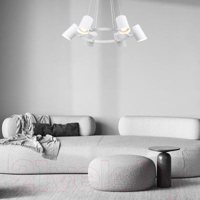 Потолочный светильник Евросвет 70147/6 (белый)