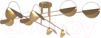 Потолочный светильник Евросвет 70148/8 (золото) - фото