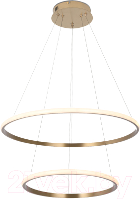 Потолочный светильник Евросвет 90264/2 (латунь) - фото