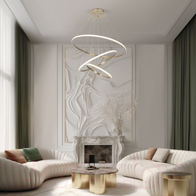 Потолочный светильник Евросвет 90264/3 (латунь)