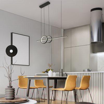 Люстра Евросвет 90265/1 (черный)