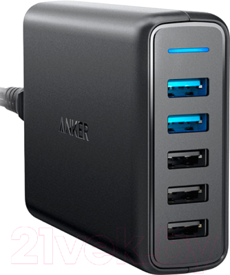 Адаптер питания сетевой Anker PowerPort Speed5 A2054 / ANK-A2054L11-BK - фото