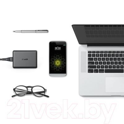 Адаптер питания сетевой Anker PowerPort Speed5 A2054 / ANK-A2054L11-BK