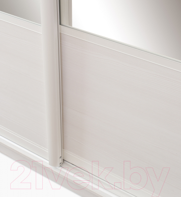 Шкаф-купе Евва 16 BBZ.01 / АЭП ШК.2 01 (бодега/жемчуг зерно)