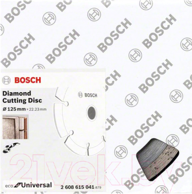 Отрезной диск алмазный Bosch 2.608.615.041