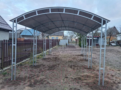 Навес для автомобиля ИМпласт 3.7х6м / 15152