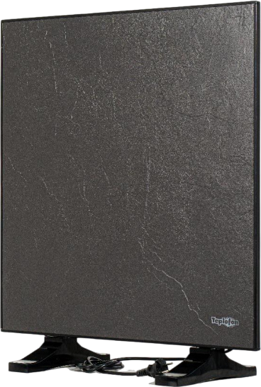 Кварцевый обогреватель Теплофон Granit ЭРГН 0.5 600х600мм (черный)