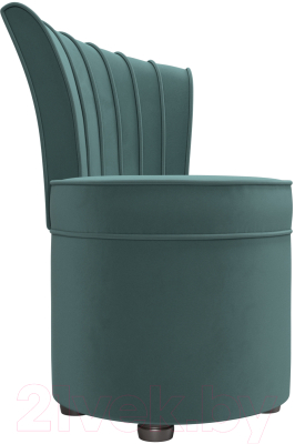 Кресло мягкое Лига Диванов Ирис (велюр бирюзовый)