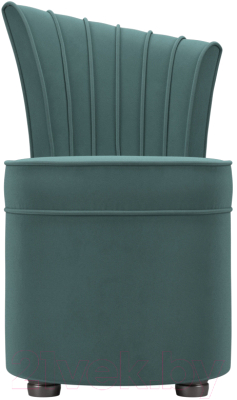 Кресло мягкое Лига Диванов Ирис (велюр бирюзовый)