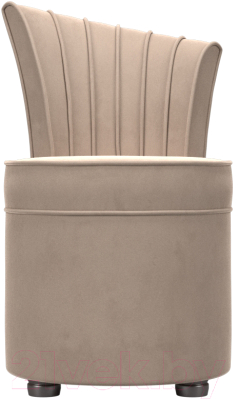 Кресло мягкое Лига Диванов Ирис (велюр бежевый)