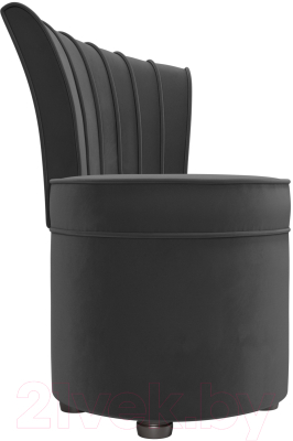 Кресло мягкое Лига Диванов Ирис (велюр серый)