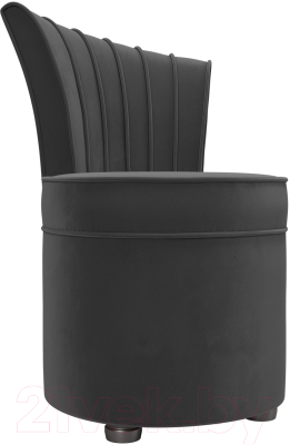 Кресло мягкое Лига Диванов Ирис (велюр серый)