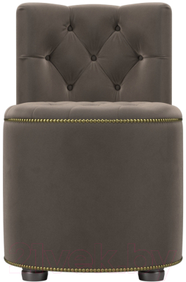 Пуф Лига Диванов Саваж (велюр коричневый)