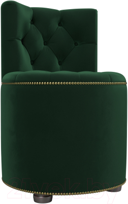 Пуф Лига Диванов Саваж (велюр зеленый) - фото