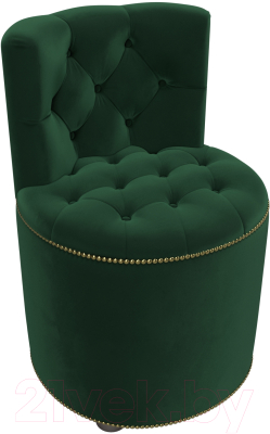 Пуф Лига Диванов Саваж (велюр зеленый)