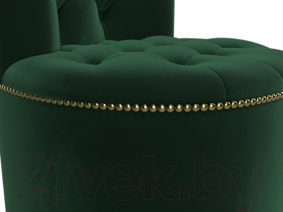 Пуф Лига Диванов Саваж (велюр зеленый)