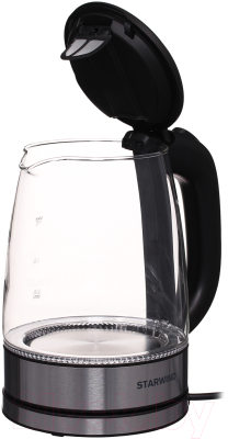 Электрочайник StarWind SKG5210 (черный/серебристый)