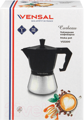 Гейзерная кофеварка Vensal VS3200