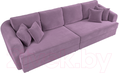 Диван Лига Диванов Милтон / 109781 (микровельвет сиреневый)