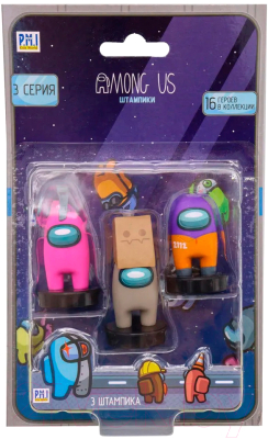 Набор фигурок коллекционных Among Us Розовый герой / AU5320A