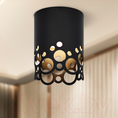 Точечный светильник ЭРА OL49 BK GX53 / Б0059800