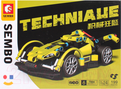 Конструктор Darvish Машинка / SR-T-3639 - фото