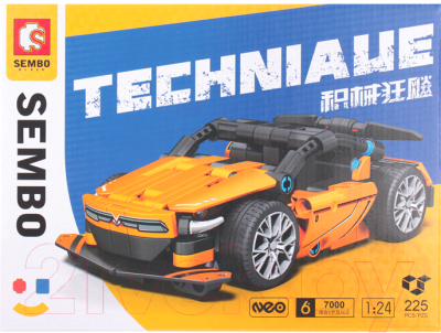 Конструктор Darvish Машинка / SR-T-3640 - фото