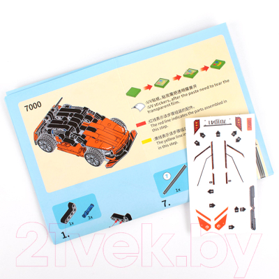 Конструктор Darvish Машинка / SR-T-3640