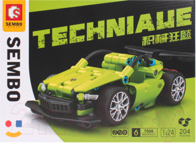 Конструктор Darvish Машинка / SR-T-3644 - фото