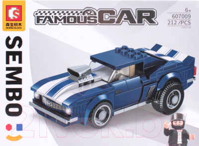 Конструктор Darvish Машинка / SR-T-3646 - фото