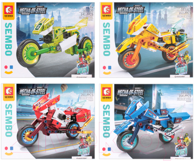 Конструктор Darvish Мотоцикл / SR-T-3645