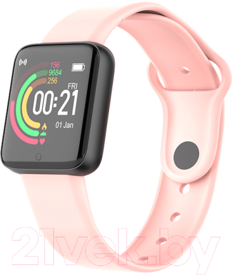 Умные часы Maxvi SW-01 (розовый) - фото