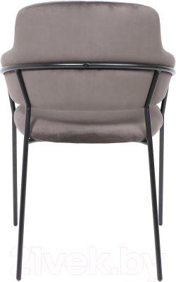 Стул Алвест AV 448 (темно-серый бархат/черный)