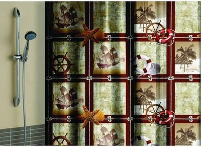 Шторка-занавеска для ванны Вилина 6666-1804-1